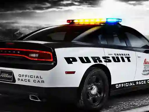 Spel Police Cars Slide Puzzle aanlyn