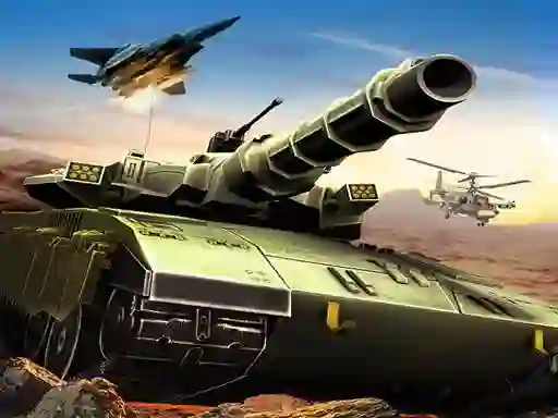Spel Battle Tanks City of War aanlyn