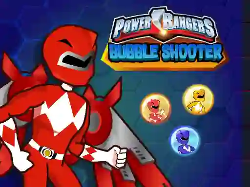 Spel Power Rangers Bubble Shoot aanlyn