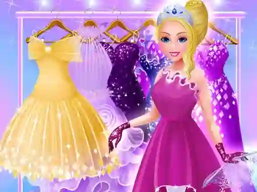 Spel Cinderella Dress Up Girls aanlyn
