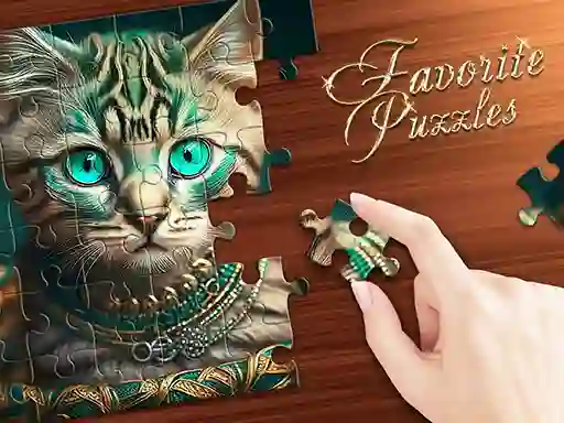 Spel Favorite Puzzles: jigsaw game aanlyn
