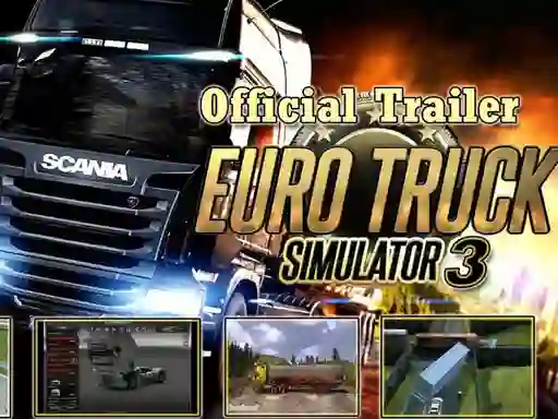 Spel Euro Truck Drive aanlyn