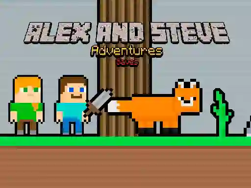 Spel Alex and Steve Adventures Saves aanlyn
