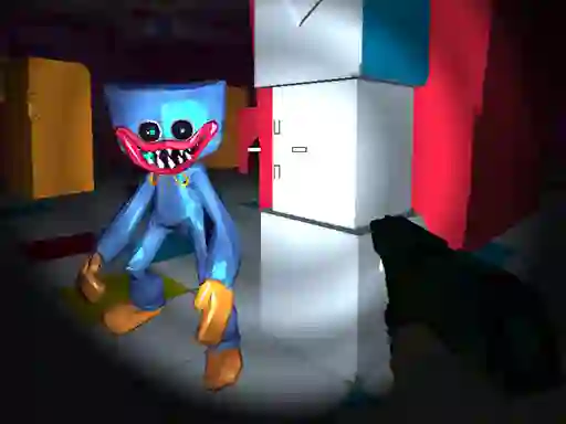Spel Poppy Huggy Wuggy Shooter aanlyn