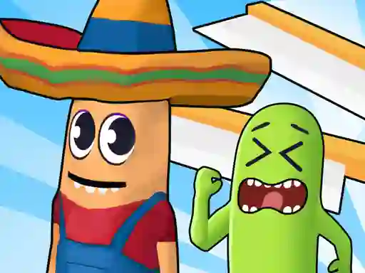 Spel Sausage Run aanlyn