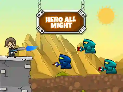 Spel Hero All Might aanlyn