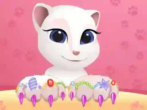 Spel Talking Tom Angela Great Manicure aanlyn