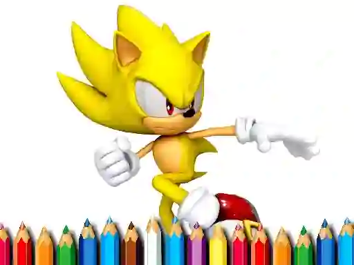 Spel Sonic Coloring Book aanlyn