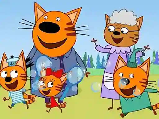 Spel Cat Family Educational Games aanlyn