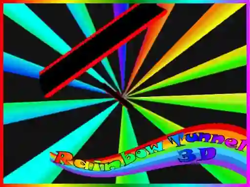 Spel Rainbow Tunnel 3D aanlyn