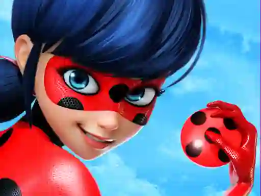 Spel LadyBug Popstar Dress up aanlyn