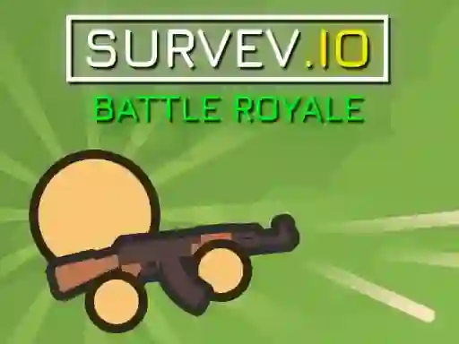 Spel Survev.io Battle Royale aanlyn