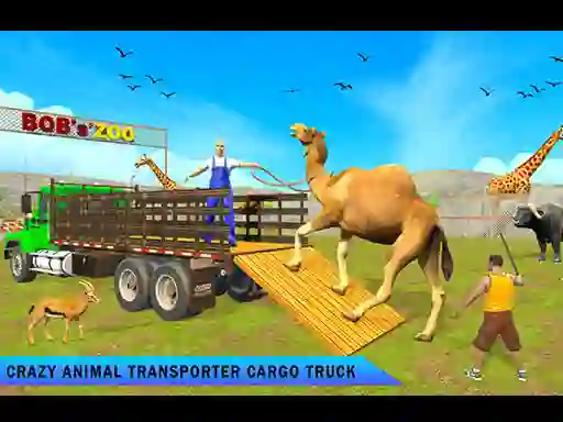 Spel Zoo Animal Transport Game aanlyn