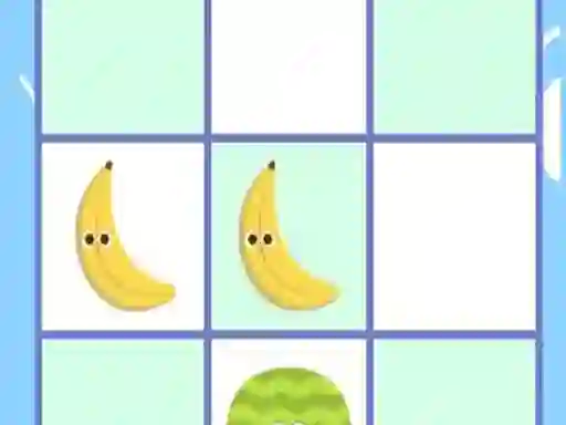 Spel Juicy Tic Tac Toe Battle aanlyn