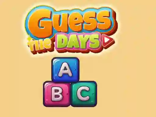 Spel Guess The Days aanlyn