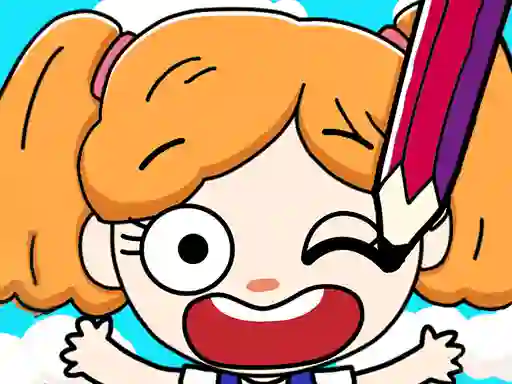 Spel Draw Happy Puzzle aanlyn