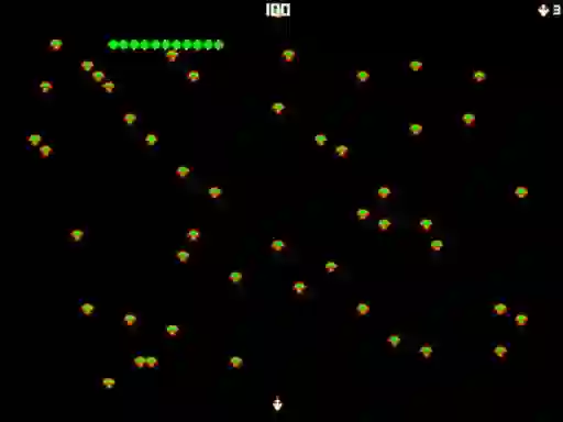 Spel Centipede Attack 2D aanlyn