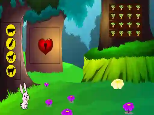Spel Hopping Rabbit Escape aanlyn