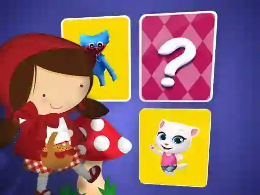 Spel Little Red Riding Hood Memory Card Match aanlyn