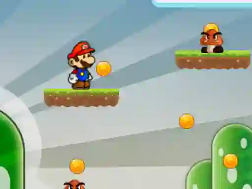 Spel Mario HTML5 Mobile aanlyn