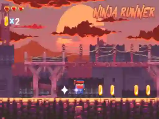 Spel Ninja Runner aanlyn