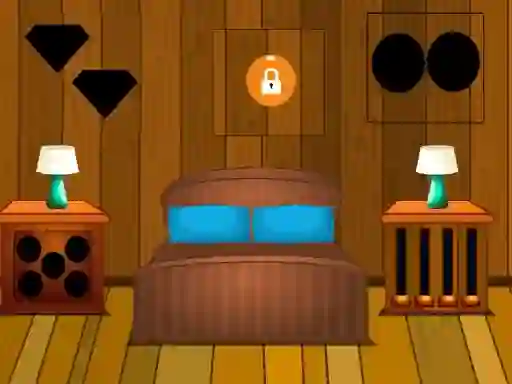 Spel Log House Escape aanlyn