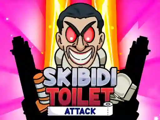 Spel Skibidi Toilet Attack aanlyn