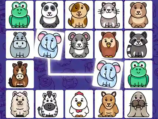 Spel Kris Mahjong Animals aanlyn