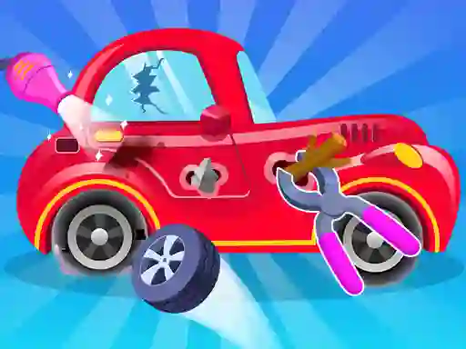 Spel Car Care Repair DuDu Mechanic aanlyn