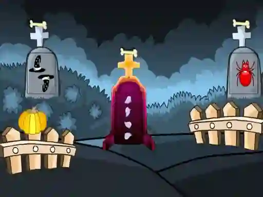 Spel Halloween Scary Cemetery Escape aanlyn
