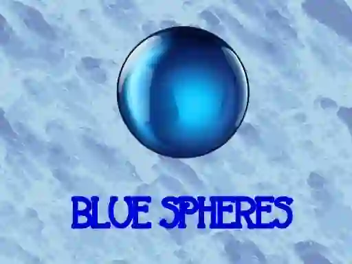 Spel Blue spheres aanlyn