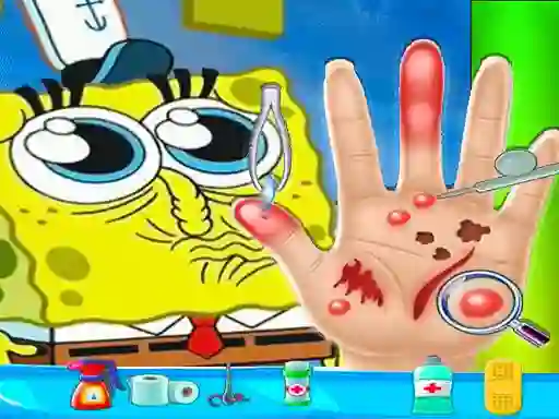 Spel Spongebob Hand Doctor aanlyn