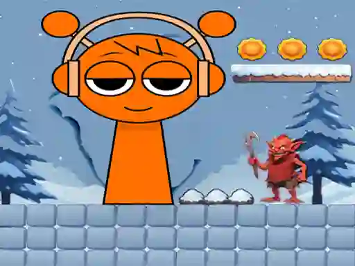 Spel Super Sprunki Run aanlyn