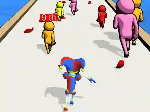 Spel Digital Circus Run And Shoot aanlyn