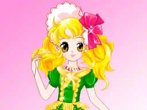 Spel Anime Girl Dressup aanlyn