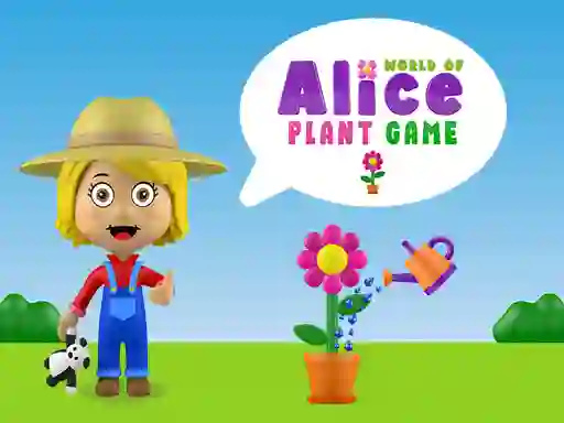 Spel World of Alice Plant Game aanlyn