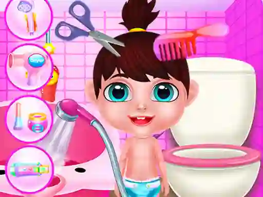 Spel Baby Girl Daily Care aanlyn
