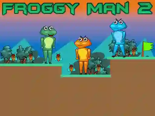 Spel Froggy Man 2 aanlyn