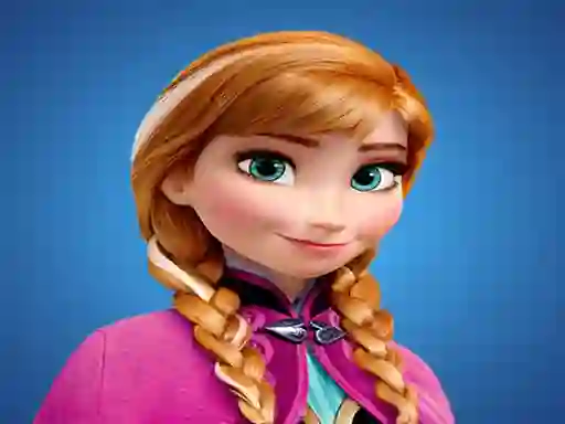 Spel Play Anna Frozen Sweet Matching Game aanlyn