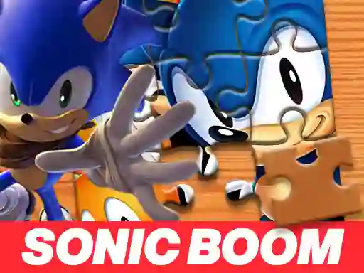 Spel Sonic Boom Jigsaw Puzzle aanlyn