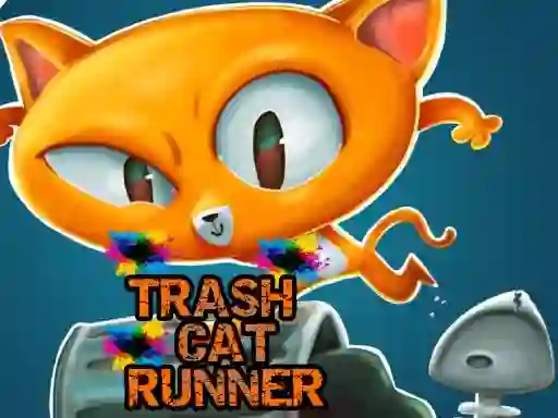 Spel Trash Cat Runner aanlyn