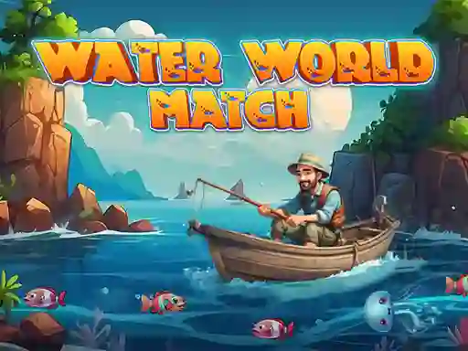 Spel Water World Match aanlyn