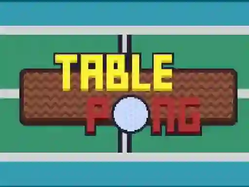 Spel Table Pong aanlyn