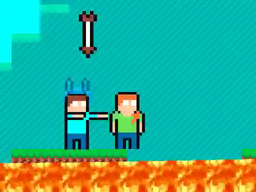 Spel Pixel Battle Upward aanlyn
