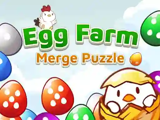Spel Egg Farm Merge Puzzle aanlyn