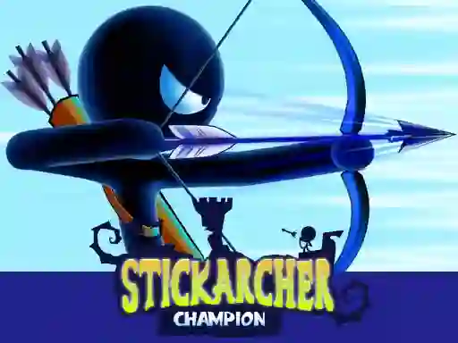 Spel Stick Archer Champion aanlyn