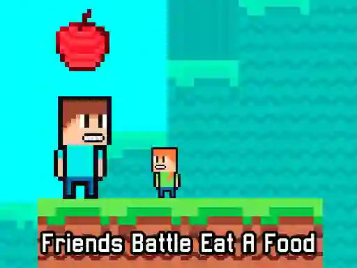 Spel Friends Battle Eat A Food aanlyn