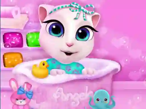 Spel Baby Angela Bathing Time aanlyn