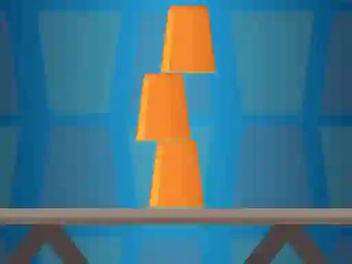 Spel Cups Tower Builder aanlyn