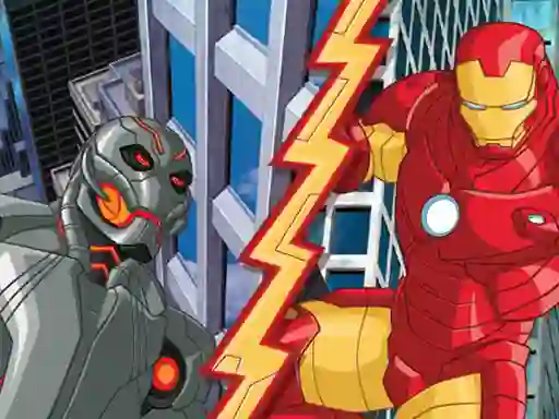 Spel Avengers Iron Man Rise of Ultron 2 aanlyn